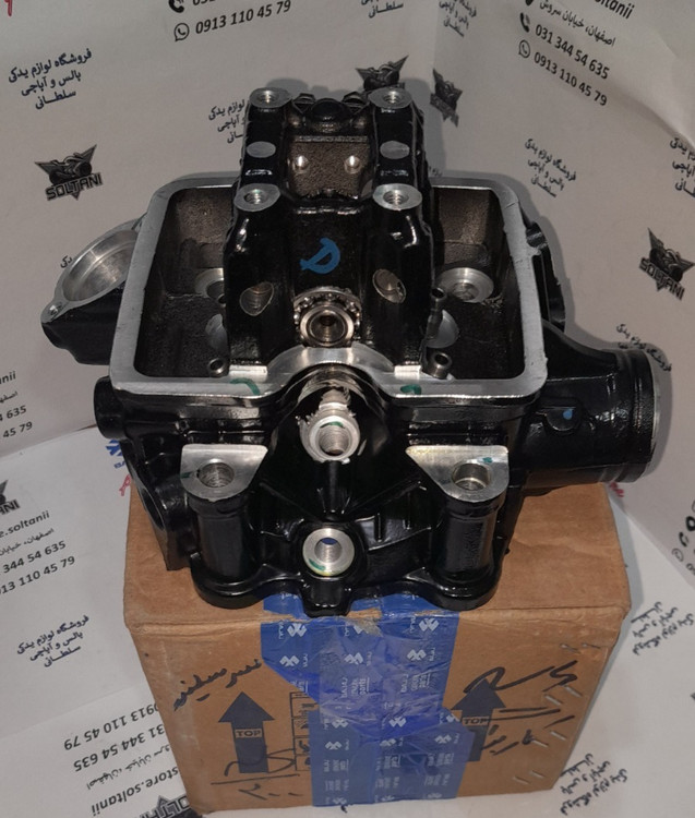 سر سیلندر موتور پالس ns 200 ان اس انژکتور اصلی