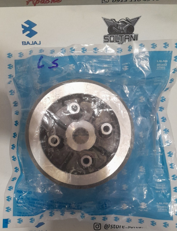 چهار شاخ کلاچ (دیسک) زیر و رو موتور پالس ls 135 ال اس درجه یک