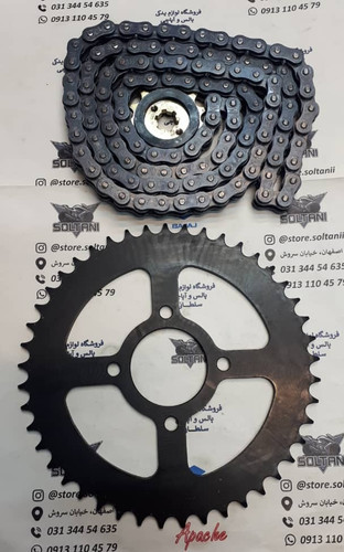 ست دنده زنجیر موتور اپاچی ۲۰۰ اصلی